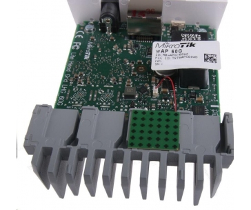 MikroTik wAP 60G CPE (RBwAPG-60ad), 1Gbps full-duplex bez kabelů, 802.11ad, 60GHz, CPE, vč.L3