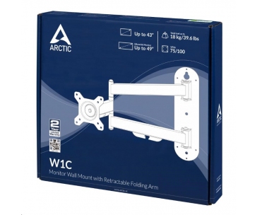 ARCTIC nástěnný držák na monitor W1C