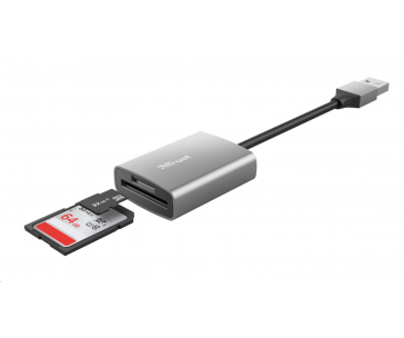TRUST čtečka paměťových karet DALYX Fast, externí, USB 3.2, 8cm