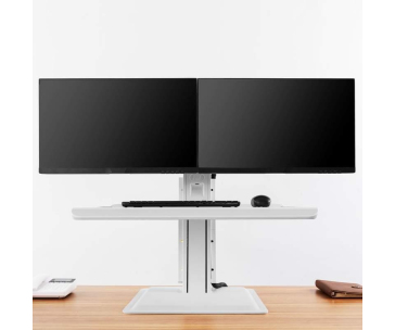 Stolní pracovní stanice pro 2 monitory Fiber Mounts ST15-2AW
