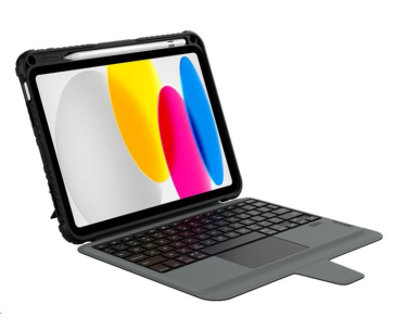 Nillkin ochranné pouzdro s vestavěnou klávesnicí pro iPad 10,9" 2022, černá