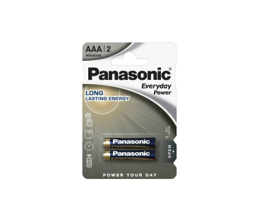 Panasonic Alkalická baterie LR03EPS/2BP Everyday Power (Blistr 2 ks)