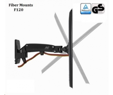 Výškově polohovatelný držák Tv monitoru Fiber Mounts F120