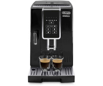 DeLonghi Dinamica ECAM 350.50.B automaticý kávovar, 15 bar, 1450 W, vestavěný mlýnek, mléčný systém, dvojitý šálek