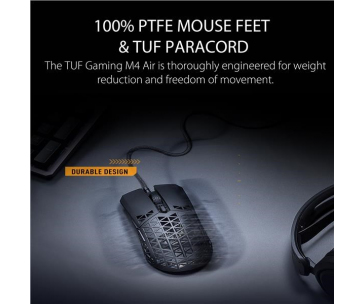 ASUS myš TUF GAMING M4 AIR (P307), USB, černá