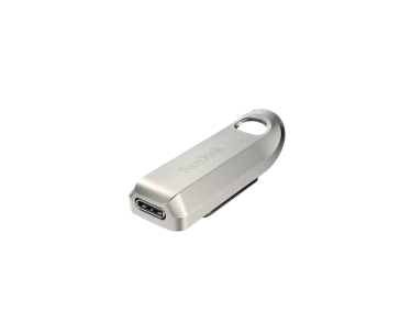 SanDisk Flash Disk 128GB Ultra Luxe, USB-C 3.2, Stříbrná