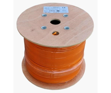 UTP kabel LEXI-Net, Cat6, LS0H, B2ca-s1a,d0,a1, oranžový, 500m, cívka