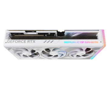 ASUS VGA NVIDIA GeForce RTX 4090 ROG STRIX WHITE 24G, 24G GDDR6X, 3xDP, 2xHDMI