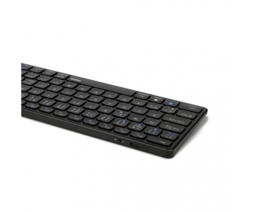 RAPOO klávesnice E9700M, bezdrátová, CZ/SK, šedá