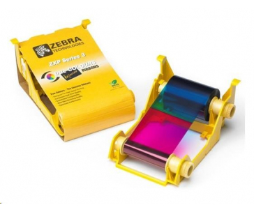 ZEBRA TTR páska ZXP3 YMCKO, barevná barvící páska