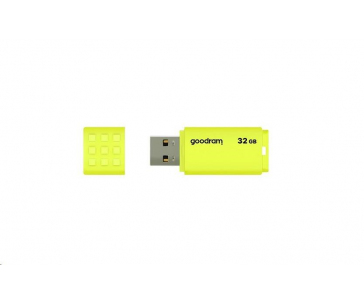 GOODRAM Flash Disk 32GB UME2, USB 2.0, žlutá