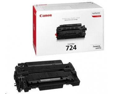 Canon TONER CRG-724 černý pro i-SENSYS LBP6750DN, LBP6780x, LBP7780Cx, MF512x, MF515x (6000 str.)
