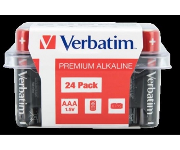 VERBATIM  Alkalická Baterie AAA 24 Pack / LR03