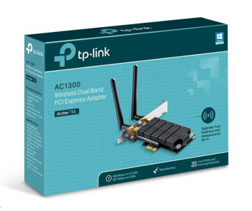 TP-Link Archer T6E WiFi5 PCIe adapter (AC1300,2,4GHz/5GHz)