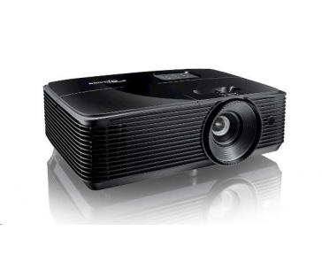 Optoma projektor S371  (DLP, FULL 3D, SVGA, 3800 ANSI, 25 000:1, HDMI, VGA, RS232, Audio 3.5mm, repro 1x10W)