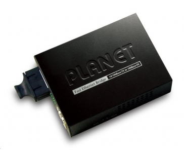 Planet FT-802S15 Konvertor, 10/100Base-TX - 100Base-FX, SC, singlemode