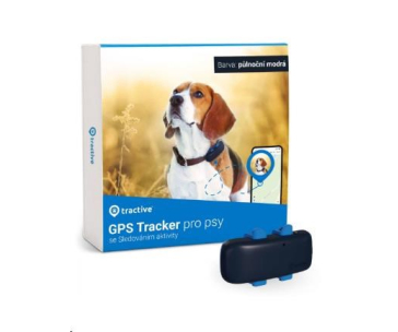Tractive GPS DOG 4 LTE – sledování polohy a aktivity pro psy - modrá