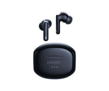 3mk bezdrátová stereo sluchátka HARDY LifePods Pro, stereo, nabíjecí pouzdro, černá