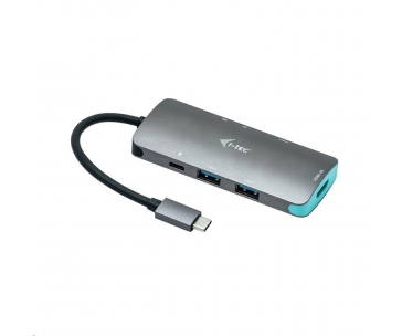 i-tec USB-C Metal Nano Dock 4K HDMI + Power Delivery 60 W