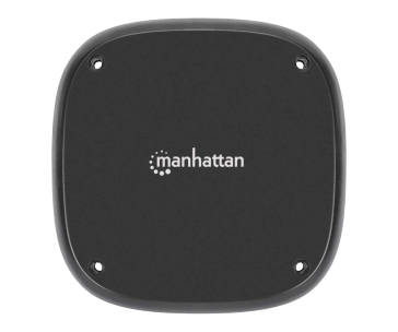 MANHATTAN bezdrátová nabíječka Under-Desk Fast Wireless Charger – 10 W, černá