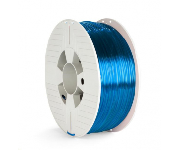 VERBATIM 3D Printer Filament PET-G 2.85mm, 123m, 1kg blue transparent