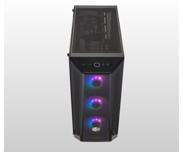 Cooler Master case MasterBox MB520 aRGB, E-ATX, Mid Tower, černá, bez zdroje