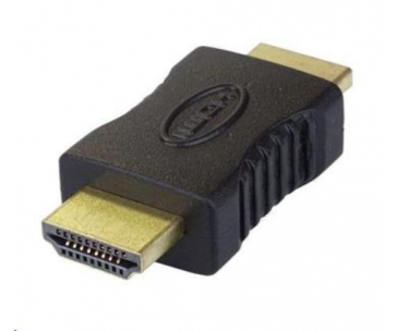 PremiumCord Adapter HDMI A - HDMI A, Male/Male, pozlacená