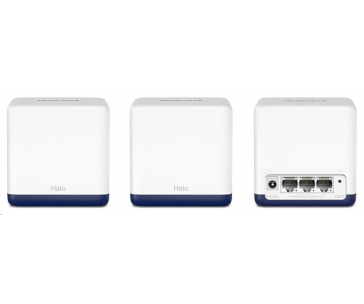 MERCUSYS Halo H50G(3-pack) Aginet WiFi5 Mesh (AC1900,2,4GHz/5GHz,3xGbELAN/WAN)