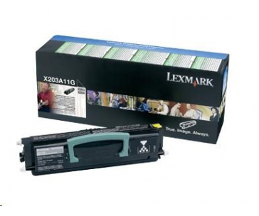 LEXMARK toner black pro X203n / X204n na 2500 stran