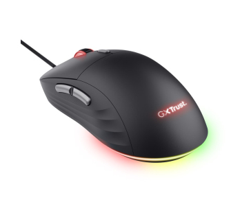 TRUST myš GXT925 Redex II Gaming Mouse, optická, RGB, černá