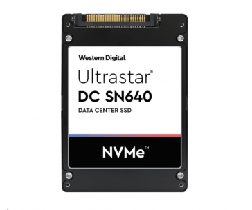 Western Digital Ultrastar® SSD 1920GB (WUS4BB019D7P3E1)DC SN640 SFF-7 7MM PCIe TLC RI-0.8DW/D BICS4 SE