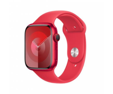 APPLE Watch Series 9 GPS + Cellular 45mm (PRODUCT)RED Aluminium Case with (PRODUCT)RED Sport Band - S/M