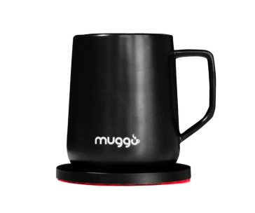 Muggo QI inteligentní vyhřívaný hrnek - černý