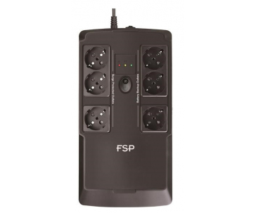 Fortron UPS FSP NanoFit 800, 800 VA, 2xUSB power, LCD, RJ45, offline
