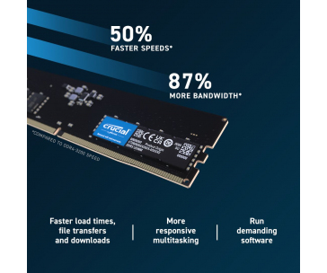 GIGABYTE DIMM DDR5 16GB (Kit of 2) 4800MHz Crucial