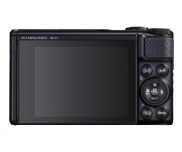 Canon PowerShot SX740 HS, 20.3Mpix, 40x zoom, WiFi, 4K video - černý