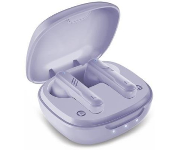GENIUS bezdrátový headset TWS HS-M905BT Light Purple/ Bluetooth 5.3/ USB-C nabíjení/ fialová