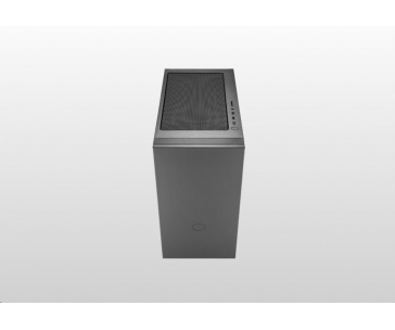 Cooler Master case Silencio S400 Steel, micro-ATX, Mini Tower, černá,  bez zdroje