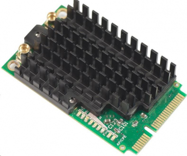 MikroTik R11e-2HPnD, mini-PCIe karta, 802.11b/g/n, MMCX