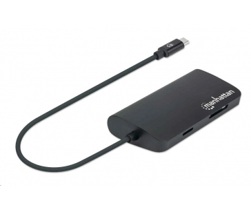 MANHATTAN Adapter SuperSpeed USB-C Male na HDMI Female, černá