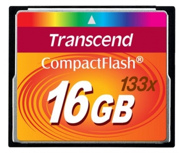 TRANSCEND Compact Flash 16GB (133x)