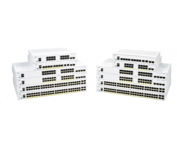 Cisco switch CBS350-8P-2G-EU (8xGbE,2xGbE/SFP combo,8xPoE+,67W,fanless)