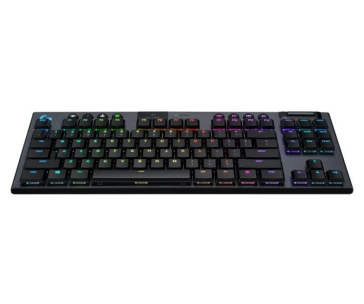 Logitech Mechanical Gaming Keyboard G915 TKL Tenkeyless LIGHTSPEED Wireless RGB - Tactile - CARBON - US INT'L