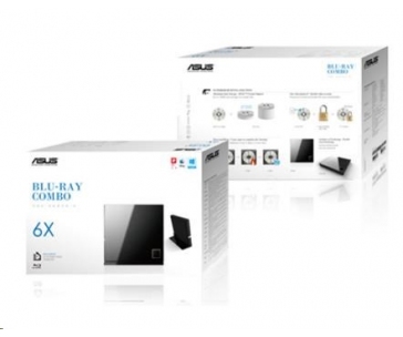 ASUS BLU-RAY Combo SBC-06D2X-U, External, black, USB