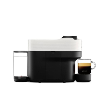 BAZAR - Krups Nespresso XN920110 Vertuo Pop kapslový kávovar, 1500 W, Wi-Fi. Bluetooth, 4 velikosti kávy, bílý - poš. ob
