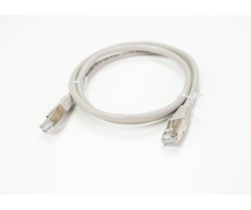 LYNX patch kabel Cat5E, FTP - 0,5m, šedý (prodej po 10 ks)