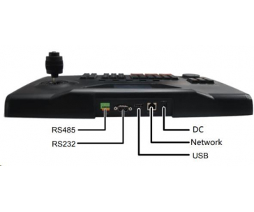 Uniview IP klávesnice pro ovládání PTZ kamer, LCD display, RJ-45 10/100, USB 2.0., RS-232, RS-485