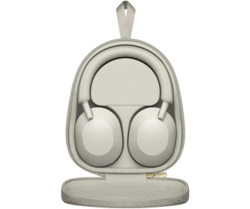 Sony bezdrátová sluchátka WH-1000XM5, EU, stříbrná