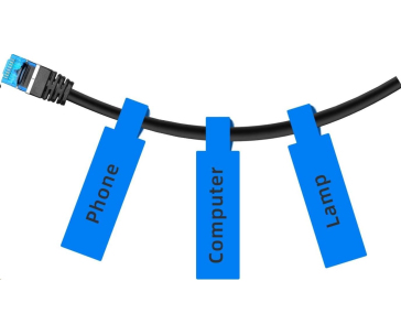 Niimbot štítky na kabely RXL 12,5x109mm 65ks Blue pro D11 a D110