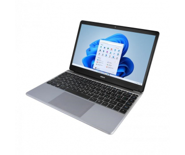 UMAX NTB VisionBook 14WQ LTE - 14,1" IPS FHD 1920x1080, Qualcomm 468@1.8 GHz (ARM), 4GB, 128GB, Qualcomm 618, W11P, šedá